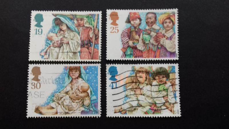 Great Britain 1994 Christmas Stamps Used