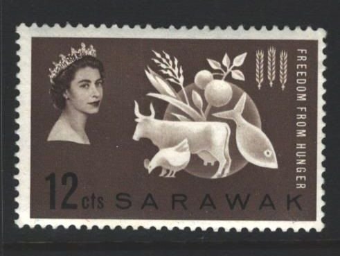 Sarawak Sc#212 MNH