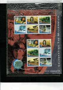 IRELAND 2000 CELEBRATING THE MILLENIUM   SHEETLET  MNH