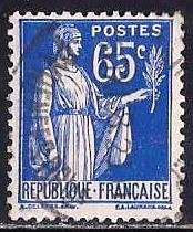 FRANCE #271 , USED - 1937 - FRAN551NS21