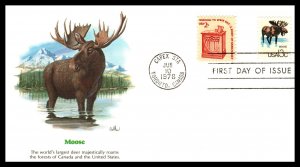 US 1757a-1757h Capex Fleetwood Set of Eight U/A FDC