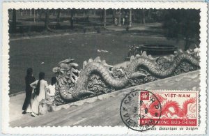 68930 - VIETNAM -  MAXIMUM CARD   - DRAGON   1957