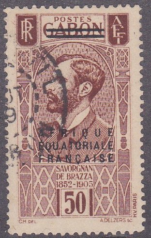 French Equatorial Africa Sc #7 Used