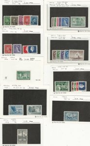 Canada, Postage Stamp, #O12//O49, OC7 Mint NH & LH Officials, JFZ