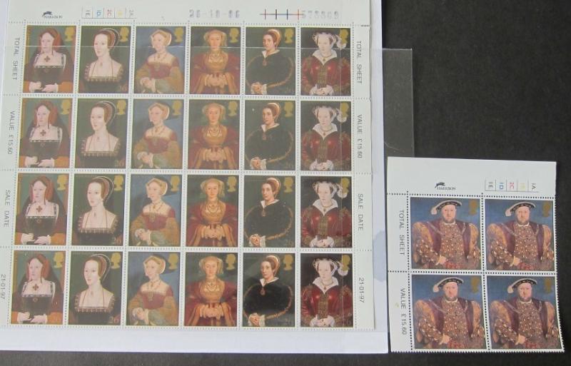 GB Sc 1723-1729a MNH