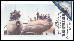 #4136 Jamestown Settlement Panda FDC