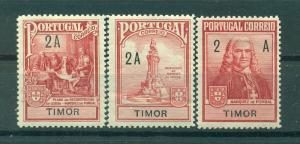 Timor sc# RA1-3 mh cat value $.90