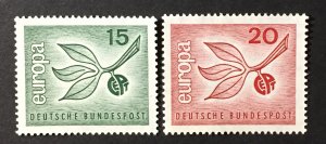 Germany  1965 #934-5, MNH, CV $.50