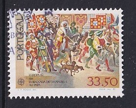 Portugal    #1538  used  1982  Europa  embassy of king