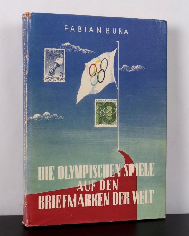 LITERATURE Olympic Games: Die Olympischen Spiele auf den Briefmarken det Welt.  