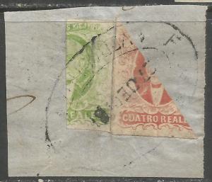 MEXICO 3-4 BISECTS ON PIECE CV850 1060A