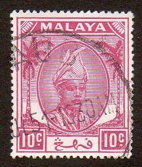 Malaya, Pahang  Scott  56   Used