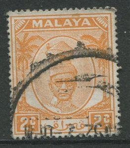 STAMP STATION PERTH Perak #106 Sultan Yussuf Izuddin Shah Used 1950