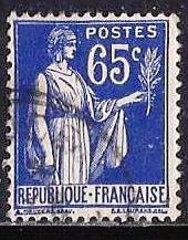 FRANCE #271 , USED - 1937 - FRAN554NS21