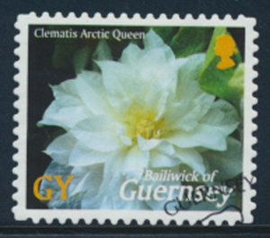 Guernsey  SG 1018  SC# 818  Flowers  First Day of issue cancel see scan