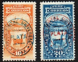 Peru J8-J9 Mint hinged