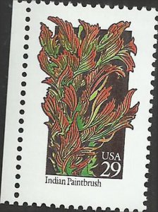 # 2647 MINT NEVER HINGED ( MNH ) INDIAN PAINTBRUSH