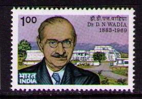 INDIA Sc# 1068B MNH FVF Dr. D.N. Wadia Institute of Geology