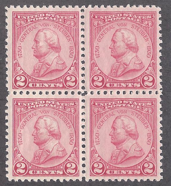 689 Mint,OG,NH... Block of 4... SCV $3.00