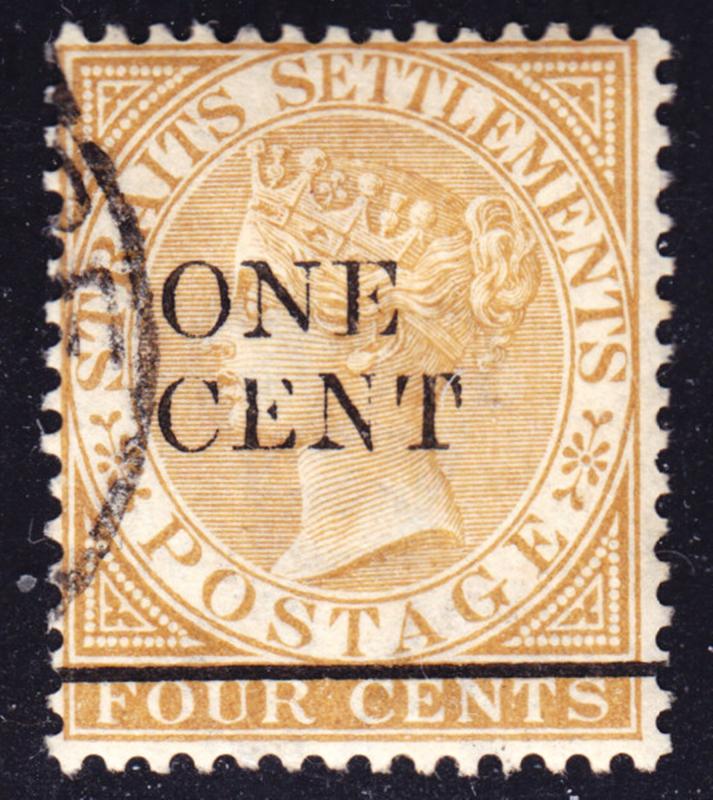 Malaya Straits Settlements Scott 78  Fine used.