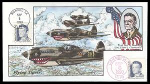 #2187 Claire Chennault Collins FDC