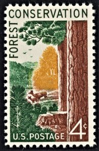 US 1122 MNH VF 4 Cent Forest Conservation