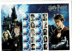 AUSTRALIA   HARRY POTTER PRISONER OF AZKABAN  SHEETLET MNH