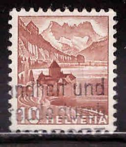 Switzerland Scott 230B used  from 1936-1942 set Orange Brown color