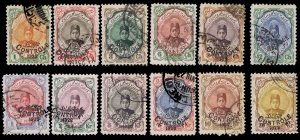 1922 Iran Overprints “Controlle” – Used – VF – CV $19.20 (ESP#1193)