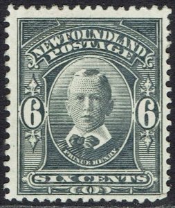 NEWFOUNDLAND 1911 CORONATION ISSUE 6C PRINCE HENRY