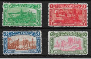 NEW ZEALAND SG370/3 1906 CHRISTCHURCH EXHIBITION SET MTD MINT 