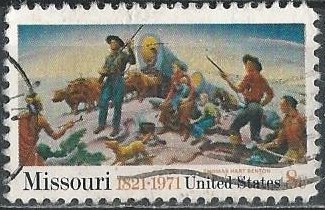 US 1426 (used) 8¢ Missouri statehood (1971)