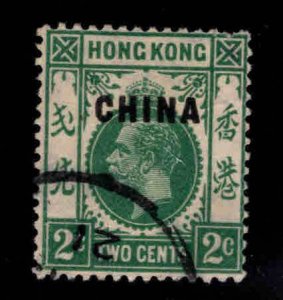 Great Britain,  offices in China overprint wmk 3 1917 Used