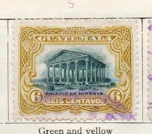 Guatemala 1902 Early Issue Fine Used 6c. 087567