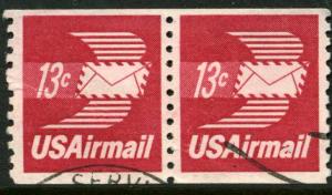 U.S. #C83 Airmail Coil Pair  