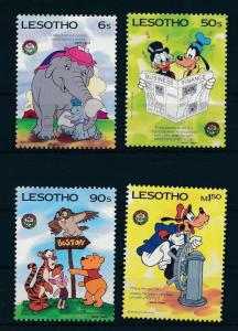 [22295] Lesotho 1985 Disney Christmas Elephant Pooh MNH