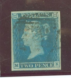 Great Britain #4 Used Single