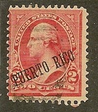 Puerto Rico    Scott 216  Overprint  Used