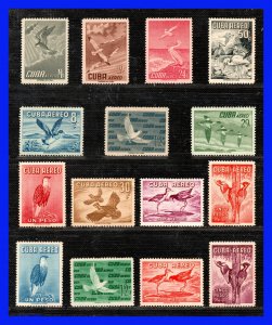 1956 - 1962 - Cuba - Scott C136 / C146 + C206 - C235 / C237 - MNH - CU- 150 - 03