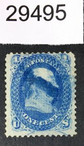 US STAMPS # 86 USED CAT. $450 LOT #29495