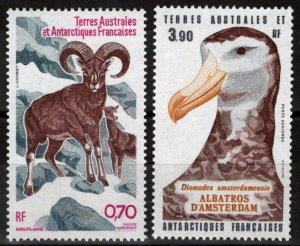 ZAYIX FSAT TAAF C85-C86 MNH Wild Life Birds Albatross Corsican Sheep 092922S70M