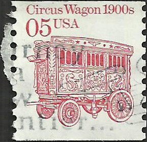 # 2452a USED 1900''S CIRCUS WAGON    '