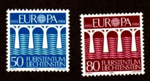 Liechtenstein # 779-780 Mint!