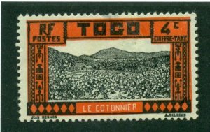 Togo 1925 #J10 MH SCV(2024)=$0.25