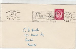 Britain 1964 Glasgow Enquiries Centre Publicity Slogan Stamp Cover Ref 31877