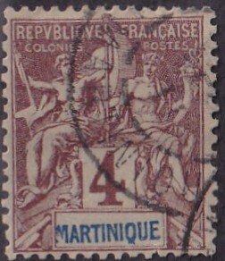 Martinique #35 Used