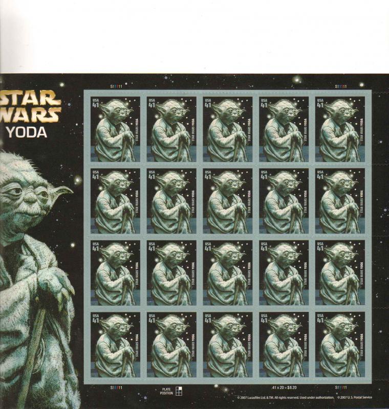 US 4205 - 41¢ Yoda Unused