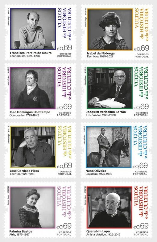 Portugal - Postfris/MNH - Complete set Figures from Portuguese History 2025