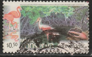 MEXICO CONSERVA 2253, 50¢ MANGROVE SWAMPS. USED. VF. (736)