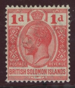 Solomon Islands (British Solomon Islands) #29a Unused Single (King)